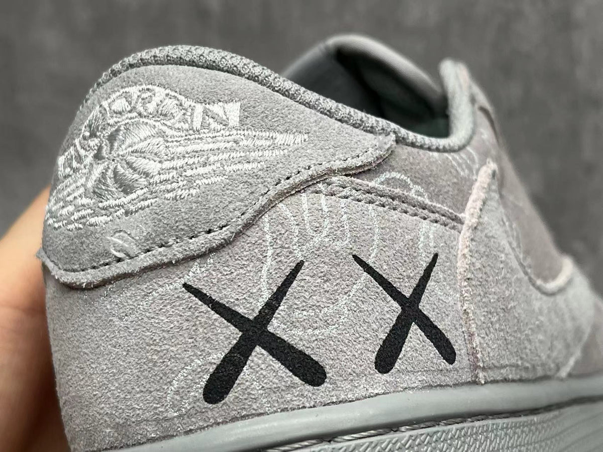 Low Top Sneakers, Gray Colorway, Reverse Hook Design, Lace Up Design, Casual Gift for Sneaker Fans
