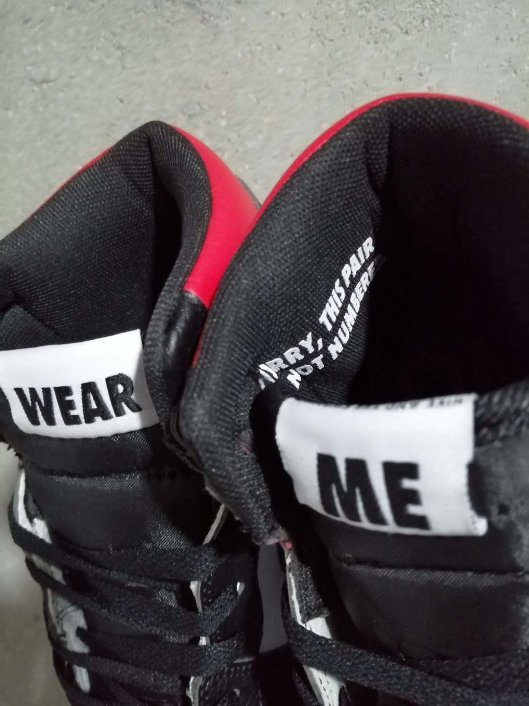 Sneakers, Black Red Colorway, Lace Up Design, Casual Gift for Sneaker Fans