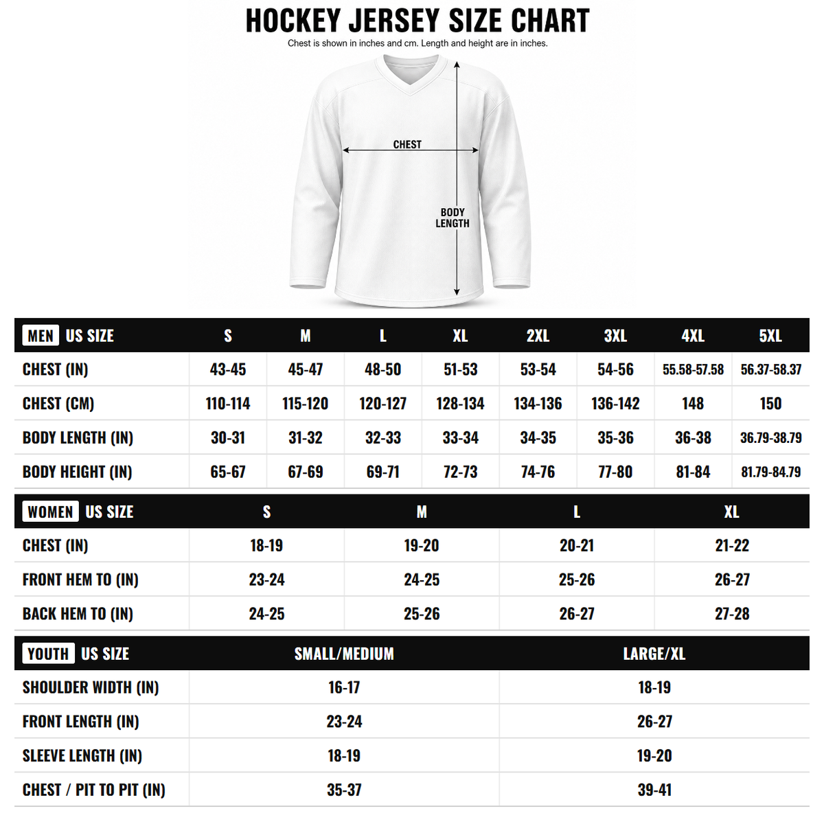 Utah Mammoth Ian Cole Fanatics Black Home Breakaway Player Jersey size chart (women + youth)